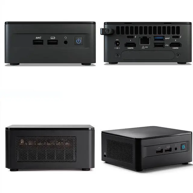 Alt view image 4 of 6 - ASUS NUC 12 Pro, Newest 12th Gen Core i7-1260P, Barebone, Intel Iris Xe Graphics 8K, WiFi 6E, Vesa Mounting Bracket