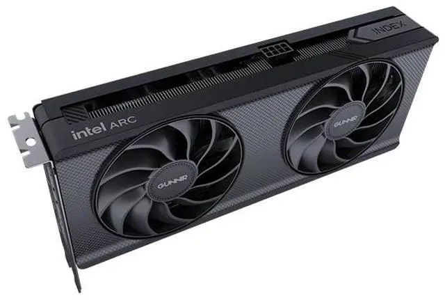 Alt view image 4 of 7 - GUNNIR Intel Arc B570 Index 10G GDDR6 ATX Gaming Graphics Card (PCIe 4.0, 10GB GDDR6, XeSS, HDMI 2.1, DisplayPort 2.1)