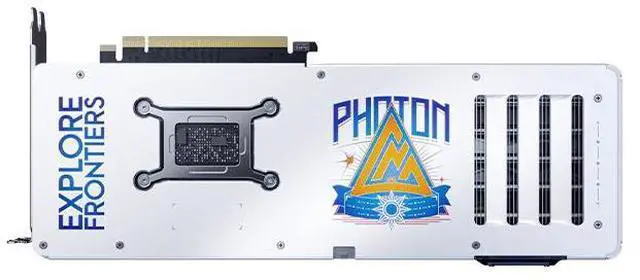 Alt view image 7 of 7 - GUNNIR Intel Arc B570 Photon 10G OC W Gaming Graphics Card (PCIe 4.0, 10GB GDDR6, HDMI 2.1, DisplayPort 2.1) White