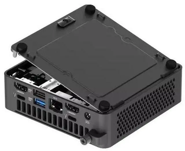 Alt view image 5 of 7 - ASUS NUC 15 Pro NUC15CRKU5, Intel Core Ultra 5 225H, Intel Arc Graphics, 32GB DDR5 RAM, 1TB SSD, Thunderbolt 4, Supports Quad 4K, Wi-Fi 7, Bluetooth 5.4