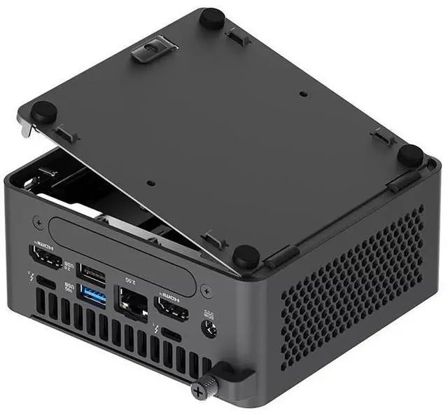 Alt view image 7 of 7 - ASUS NUC 15 Pro NUC15CRHU5, Intel Core Ultra 5 225H, Intel Arc Graphics, 32GB DDR5 RAM, 1TB SSD, Thunderbolt 4, Supports Quad 4K, Wi-Fi 7, Bluetooth 5.4