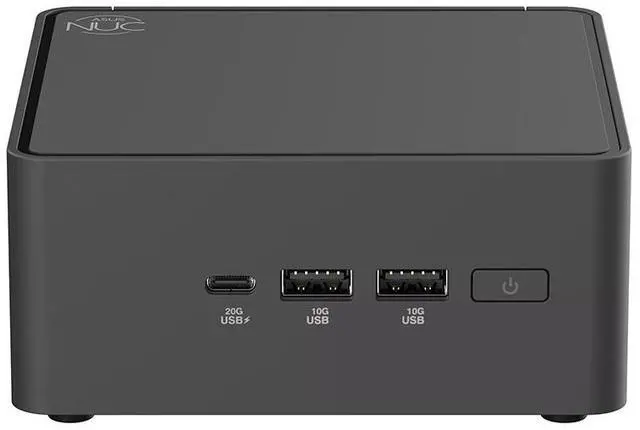 Main image of ASUS NUC 15 Pro NUC15CRHU7, Intel Core Ultra 7 255H, Intel Arc Graphics, 32GB DDR5 RAM, 1TB SSD, Thunderbolt 4, Supports Quad 4K, Wi-Fi 7, Bluetooth 5.4