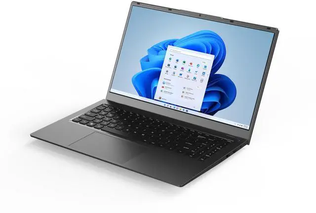 Alt view image 3 of 7 - BRENUC 15.6" Gaming Laptop AMD Ryzen 7 6800H 3.2-4.7GHz, 16GB DDR5 RAM(Dual Channel SODlMMx2), 512GB M.2 NVMe SSD, Windows 11 Pro Laptop Computer, Metal Case