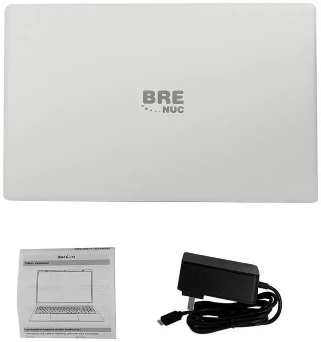 Alt view image 7 of 7 - BRENUC Business Laptop, LPDDR5 12GB RAM 1TB 5SD, Win11 Pro Computers, 14" 1920 x 1080 Screen, Intel N150 CPU, Backlight Keyboard, Fingerprint Reader, Webcam, White