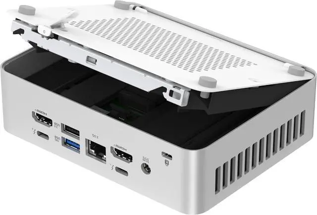 Alt view image 7 of 7 - ASUS NUC 15 Pro+ NUC15CRSU5, Intel Core Ultra 5 225H Processor, Arc Graphics, Supports Quad 4K, Wi-Fi 7, Bluetooth 5.4 (Barebone System)