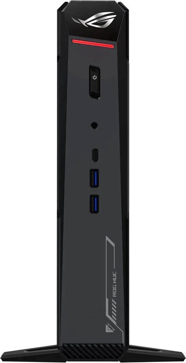 Alt view image 6 of 7 - ASUS ROG NUC (2025) Gaming Mini PC, Intel Core Ultra 7 255HX CPU, NVIDIA GeForce RTX 5060 Mobile GPU, 32GB DDR5 RAM, 1TB NVMe SSD, Thunderbolt 4, Triple-fan cooling, ARGB lighting