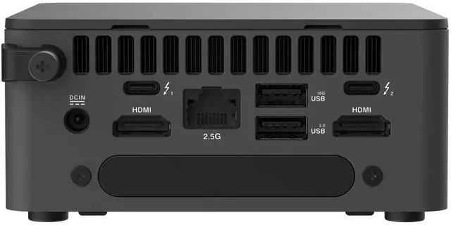 Alt view image 4 of 6 - ASUS NUC 13 Pro Tall Barebone Kit Mini PC with Intel 13th Gen Core i5-13420H, Dual channel DDR4 RAM, Dual Storage Design, Thunderbolt 4, Wi-Fi 6E & Bluetooth 5.3, VESA Mount included