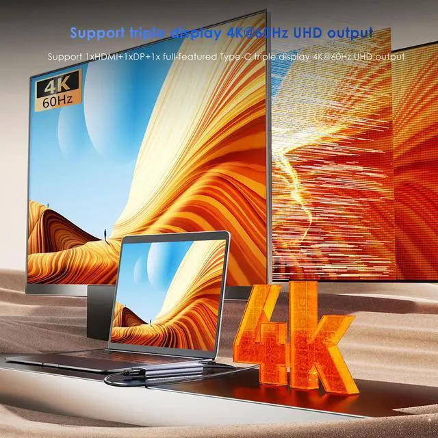 Alt view image 2 of 6 - BRENUC Mini PC N7A Intel Core i5-12450H (up to 4.4GHz), Intel UHD Graphics, Triple screen display WiFi 6 Bluetooth 5.2 Barebone