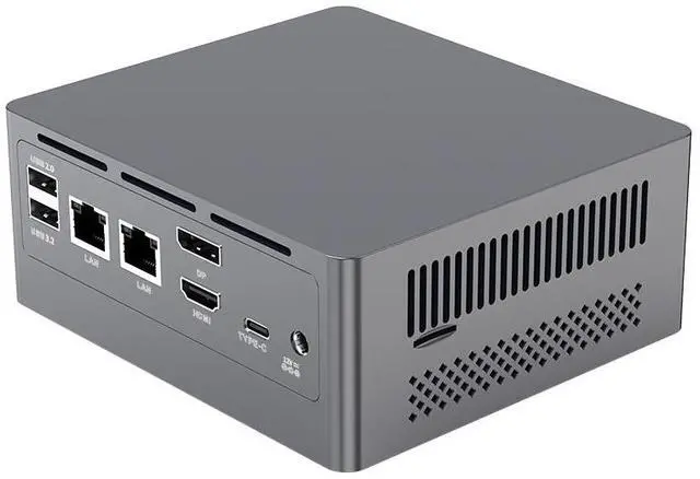 Alt view image 6 of 7 - BRENUC Mini PC N9N PRO Intel Core i3-N305 (up to 3.8GHz), Intel UHD Graphics, 2 x 2.5GbE I226-V 6 x USB Ports WiFi 6 Bluetooth 5.2 Barebone