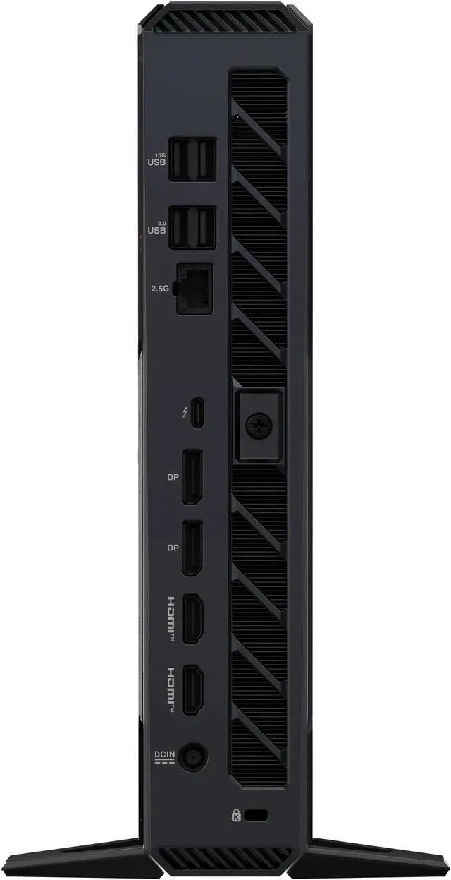 Alt view image 5 of 7 - ASUS ROG NUC (2025) Gaming Mini PC, Intel Core Ultra 7 255HX CPU, NVIDIA GeForce RTX 5060 Mobile GPU, 32GB DDR5 RAM, 2TB NVMe SSD, Thunderbolt 4, Triple-fan cooling, ARGB lighting