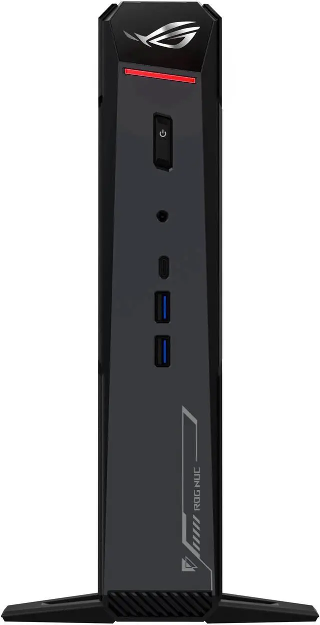 Alt view image 6 of 7 - ASUS ROG NUC (2025) Gaming Mini PC, Intel Core Ultra 7 255HX CPU, NVIDIA GeForce RTX 5060 Mobile GPU, 32GB DDR5 RAM, 2TB NVMe SSD, Thunderbolt 4, Triple-fan cooling, ARGB lighting