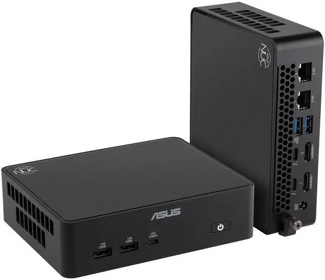 ASUS NUC 16 Pro Mini PC, Intel Core Ultra X7 358H, 32GB LPDDR5x