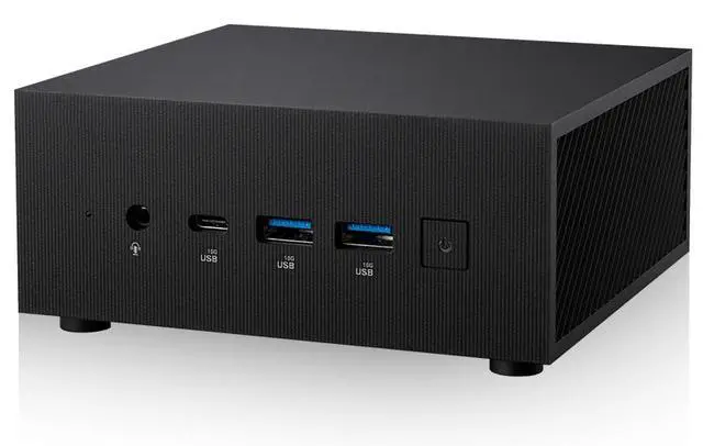 Alt view image 2 of 6 - ASUS ExpertCenter PN65 Barebone Mini PC with Intel Core Ultra 7 155H, Dual channel DDR5 RAM, Triple Storage Design, Wi-Fi 7 & Bluetooth 5.4, RJ45 LAN, USB-C, Hardware TPM, VESA Mount included