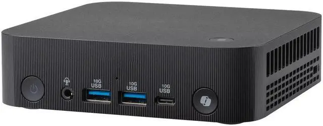 Alt view image 6 of 6 - ASUS ExpertCenter PN54 Barebone Mini PC with AMD Ryzen AI 5 340 Processor, DDR5 RAM, Dual Storage Design, WiFi 7 & BT 5.4, Voice Command, Toolless Chassis Access, USB-C, Hardware TPM, & VESA Mount