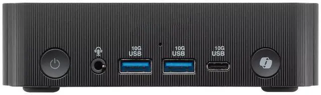 Alt view image 5 of 6 - ASUS ExpertCenter PN54 Barebone Mini PC with AMD Ryzen AI 5 340 Processor, DDR5 RAM, Dual Storage Design, WiFi 7 & BT 5.4, Voice Command, Toolless Chassis Access, USB-C, Hardware TPM, & VESA Mount