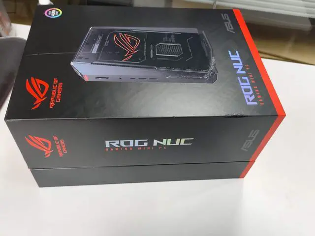 Alt view image 3 of 4 - ASUS ROG NUC (2025) Gaming Mini PC, Intel Core Ultra 9 275HX, NVIDIA GeForce RTX 5080 16GB GDDR7, 32GB DDR5 RAM, 1TB NVMe SSD, Thunderbolt 4, Triple-Fan Cooling, and ARGB Lighting