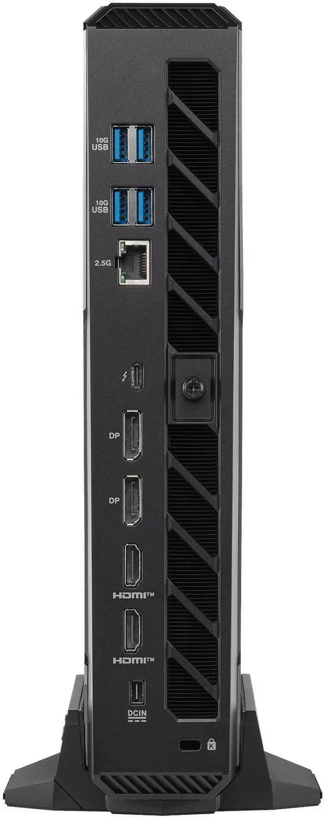 Alt view image 4 of 7 - ROG NUC 16 Edition 20 Gaming Mini PC, RTX 5090 Mobile GPU, Intel Core Ultra 9 290HX Plus, 128GB DDR5 RAM, 2TB PCIe Gen5 SSD, Ultra-Compact Small Form Factor Design, WiFi 7, Thunderbolt 4