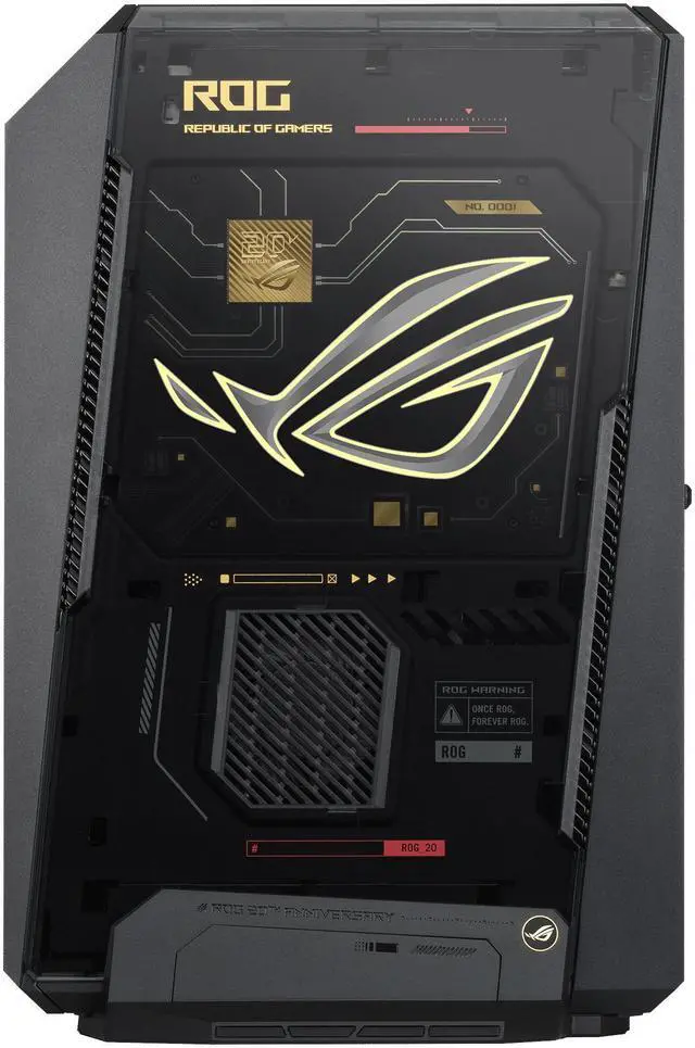 Alt view image 2 of 7 - ROG NUC 16 Edition 20 Gaming Mini PC, RTX 5090 Mobile GPU, Intel Core Ultra 9 290HX Plus, 128GB DDR5 RAM, 2TB PCIe Gen5 SSD, Ultra-Compact Small Form Factor Design, WiFi 7, Thunderbolt 4