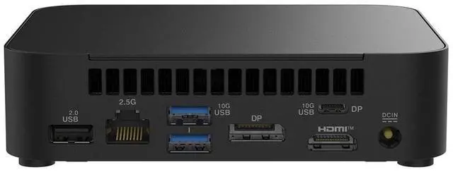 Alt view image 2 of 7 - ASUS NUC 14 Essential Intel Core 3 N355, 8GB DDR5 RAM 256GB SSD, Intel Graphics, Triple Display support, 2.5G LAN, Wi-Fi 6E & Bluetooth 5.3, VESA Mount included