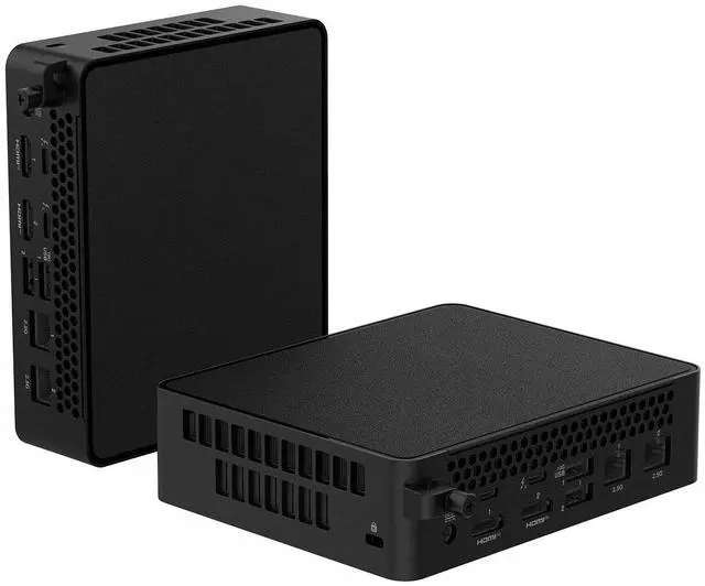 Alt view image 2 of 7 - ASUS NUC 16 Pro Mini PC NUC16GDKU7, Intel Core Ultra 7 356H, 16GB DDR5 RAM, 512GB Nvme SSD, Dual LAN and Thunderbolt 4, Wi-Fi 7 & Bluetooth 6.0, VESA Mount included