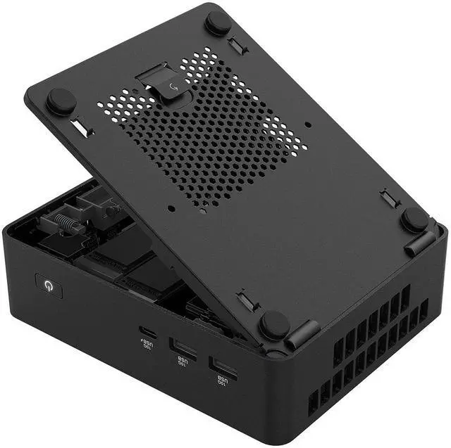 Alt view image 7 of 7 - ASUS NUC 16 Pro Mini PC NUC16GDKU7, Intel Core Ultra 7 356H, 16GB DDR5 RAM, 512GB Nvme SSD, Dual LAN and Thunderbolt 4, Wi-Fi 7 & Bluetooth 6.0, VESA Mount included