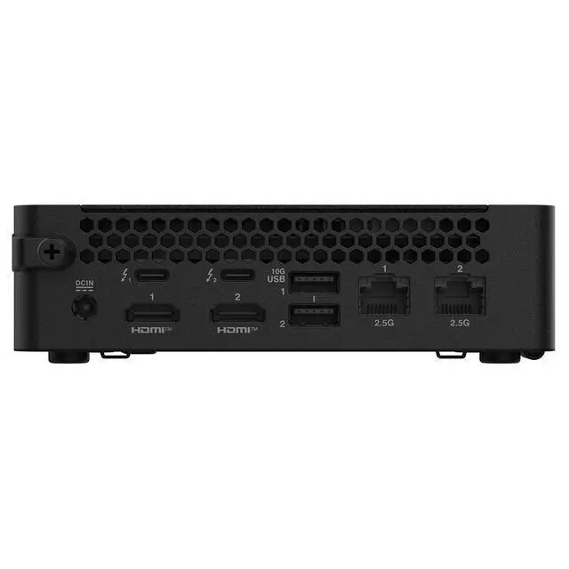 Alt view image 4 of 7 - ASUS NUC 16 Pro Mini PC NUC16GDKU7, Intel Core Ultra 7 356H, 32GB DDR5 RAM, 2TB Nvme SSD, Dual LAN and Thunderbolt 4, Wi-Fi 7 & Bluetooth 6.0, VESA Mount included