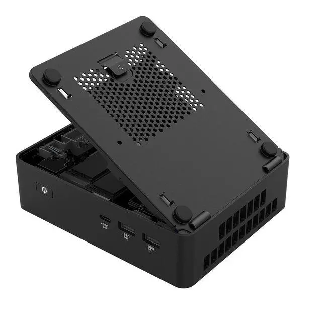 Alt view image 7 of 7 - ASUS NUC 16 Pro Mini PC NUC16GDKU7, Intel Core Ultra 7 356H, 32GB DDR5 RAM, 2TB Nvme SSD, Dual LAN and Thunderbolt 4, Wi-Fi 7 & Bluetooth 6.0, VESA Mount included