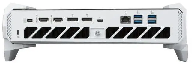 Alt view image 3 of 7 - ASUS ROG NUC 16 Gaming Mini PC, Intel Core Ultra 9 290HX CPU, NVIDIA GeForce RTX 5070Ti 12GB GDDR7, 32GB DDR5 RAM, 2TB NVMe SSD, Thunderbolt 4, Triple-fan cooling, 5 Displays Suppor, White