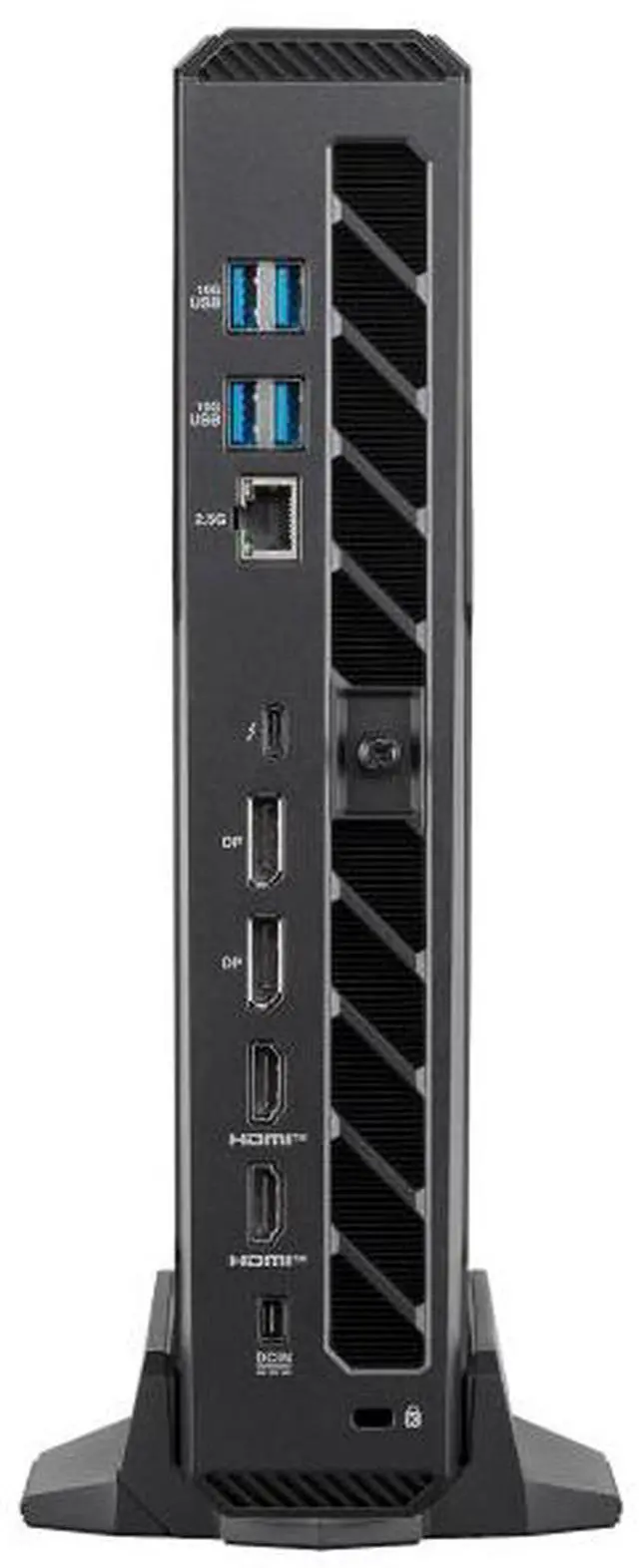 Alt view image 2 of 7 - ASUS ROG NUC 16 Gaming Mini PC, Intel Core Ultra 7 270HX CPU, NVIDIA GeForce RTX 5060 8GB GDDR7, 32GB DDR5 RAM, 1TB NVMe SSD, Thunderbolt 4, Triple-fan cooling, 5 Displays Support