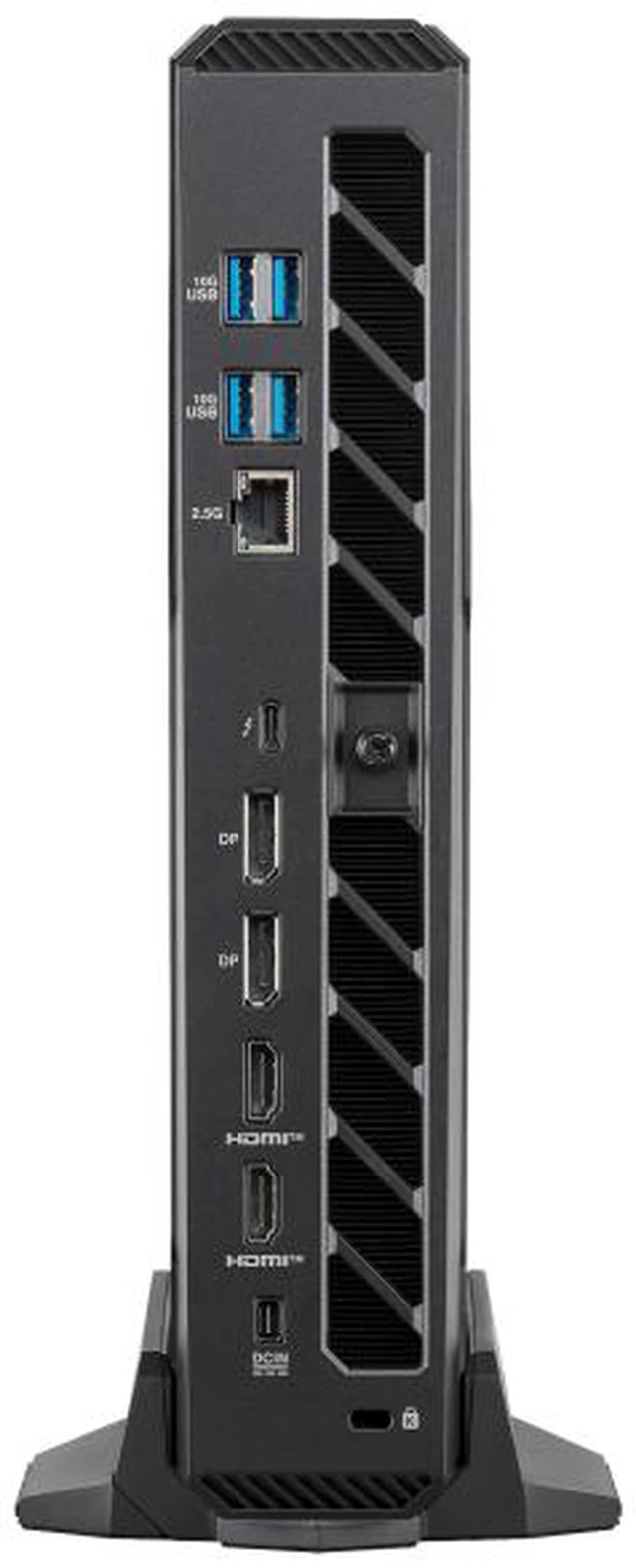 Alt view image 7 of 7 - ASUS ROG NUC 16 Gaming Mini PC, Intel Core Ultra 9 290HX CPU, NVIDIA GeForce RTX 5080 16GB GDDR7, 32GB DDR5 RAM, 2TB NVMe SSD, Thunderbolt 4, Triple-fan cooling, 5 Displays Support