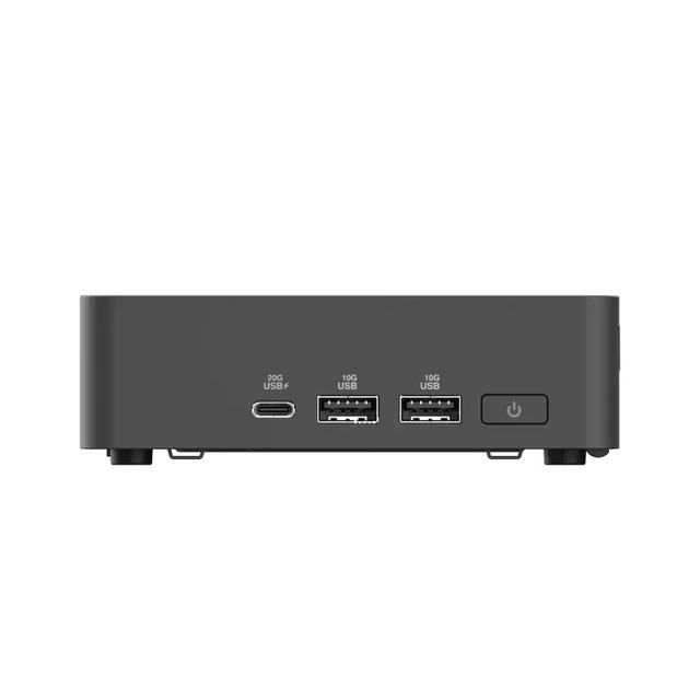 Alt view image 3 of 7 - ASUS NUC 15 Pro NUC15CRKI3, Intel Core 3 100U, Intel Graphics, Dual DDR5-5600 RAM slot, Dual Storage Design, Thunderbolt 4, Supports Quad 4K, Wi-Fi 7, Bluetooth 5.4