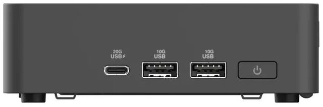 Alt view image 3 of 7 - ASUS NUC 15 Pro NUC15CRKI3, Intel Core 3 100U, 64GB DDR5 RAM, 2TB SSD, Intel Graphics, Thunderbolt 4, Supports Quad 4K, Wi-Fi 7, Bluetooth 5.4