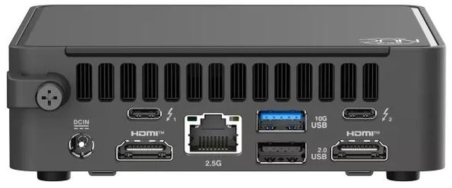 Alt view image 4 of 7 - ASUS NUC 15 Pro NUC15CRKI3, Intel Core 3 100U, 64GB DDR5 RAM, 2TB SSD, Intel Graphics, Thunderbolt 4, Supports Quad 4K, Wi-Fi 7, Bluetooth 5.4