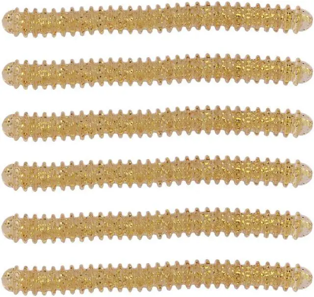 Alt view image 3 of 6 - 24pcs Fishing Soft Worm Lures set Fishing Bait Soft Sinking Lure Pesca Silicone Fishing Tackle,4.13in(10.5cm) 5.6g