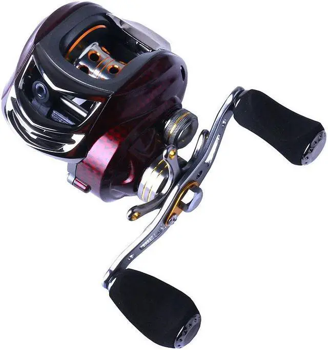 Alt view image 2 of 7 - 17+1 BB Left/right Hand Travel Fishing Reel (without fishing rod ) --Left