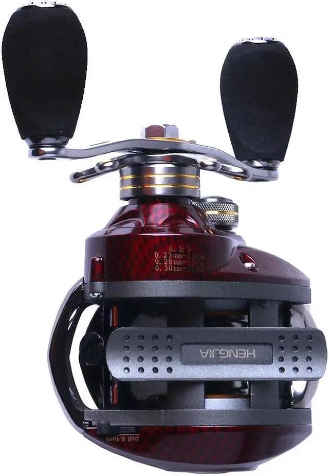 Alt view image 5 of 7 - 17+1 BB Left/right Hand Travel Fishing Reel (without fishing rod ) --Left
