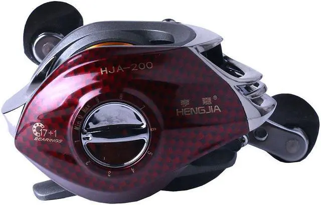 Alt view image 6 of 7 - 17+1 BB Left/right Hand Travel Fishing Reel (without fishing rod ) --Left