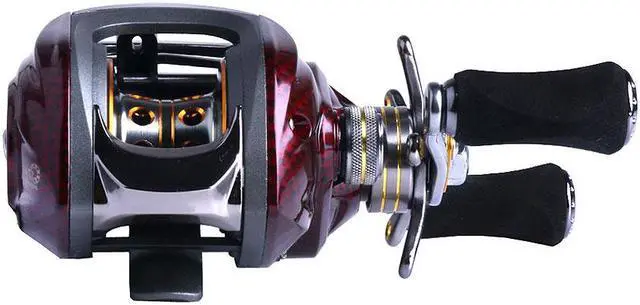 Alt view image 3 of 5 - 17+1 BB Left/right Hand Travel Fishing Reel (without fishing rod ) right