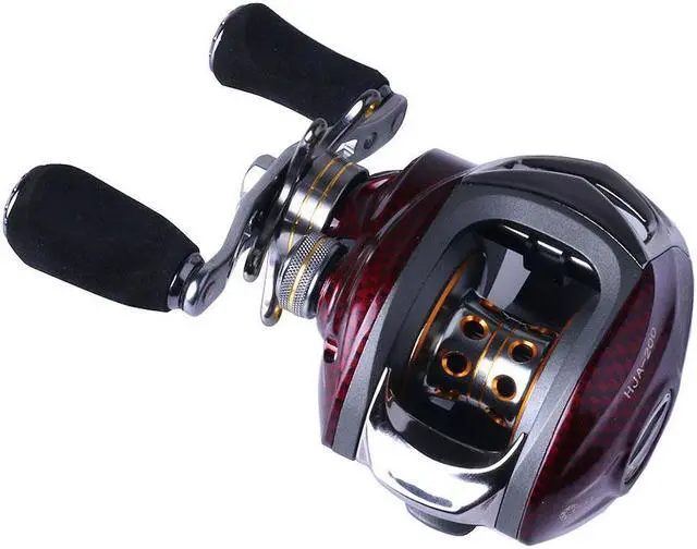 Alt view image 4 of 5 - 17+1 BB Left/right Hand Travel Fishing Reel (without fishing rod ) right