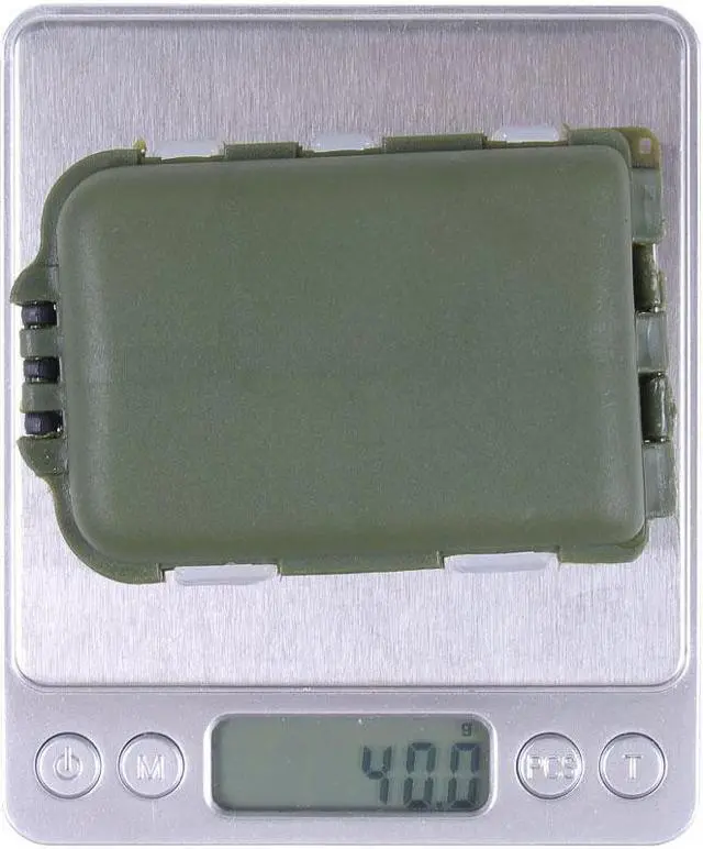 Alt view image 6 of 7 - 5pcs Mini Fishing Tackle Box 10 Compartments For Small Clear Plastic Waterproof Hooks Lures Baits Fishing Accessories, 3.74*2.56*1.18in (9.5*6.5*3cm)