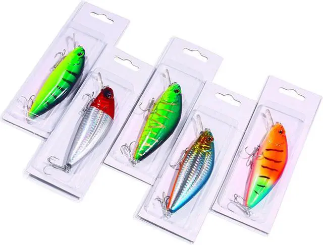 Alt view image 3 of 6 - 6pcs Sinking Minnow Fishing Bait Lure for Sea Fishing Pesca Fishing Tackle Crankbait Lure 12CM-32G
