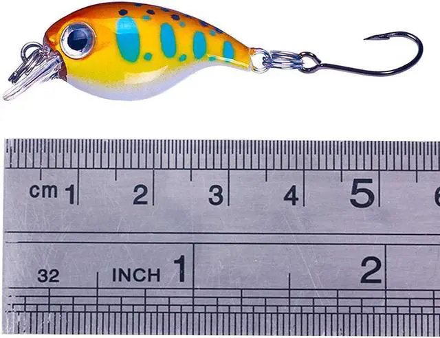 Alt view image 5 of 5 - 8pcs Minnow Fishing Lure 3.6cm 1.9g Crankbait Hard Bait Topwater Artificial Wobbler Bass Pike Carp pesca Fishing Accessories BOX KIT