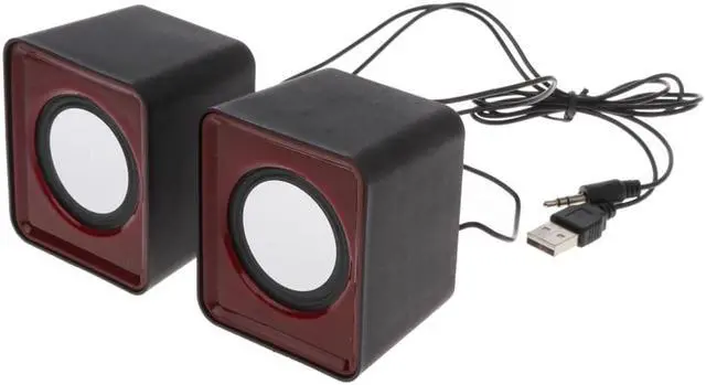 Alt view image 4 of 7 - Adjustable Volume Mini Speakers USB 2.0 Port  for Laptop PC MP3 Connection