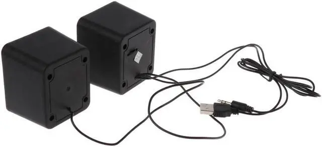 Alt view image 7 of 7 - Adjustable Volume Mini Speakers USB 2.0 Port  for Laptop PC MP3 Connection