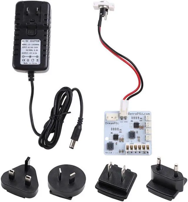 Main image of DreamPSU Rev2.0 12V for DC Power Supply Board Host Game Console Replacement Part