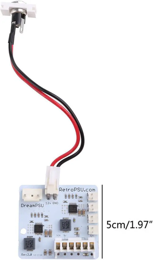 Alt view image 4 of 7 - DreamPSU Rev2.0 12V for DC Power Supply Board Host Game Console Replacement Part