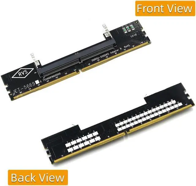 Alt view image 4 of 7 - DDR5 Memory Adapter Card for Convert 288Pin DDR5 U-DIMM Memory to 262Pin DDR5 SO-DIMM 6-layer Printed Circuit Board