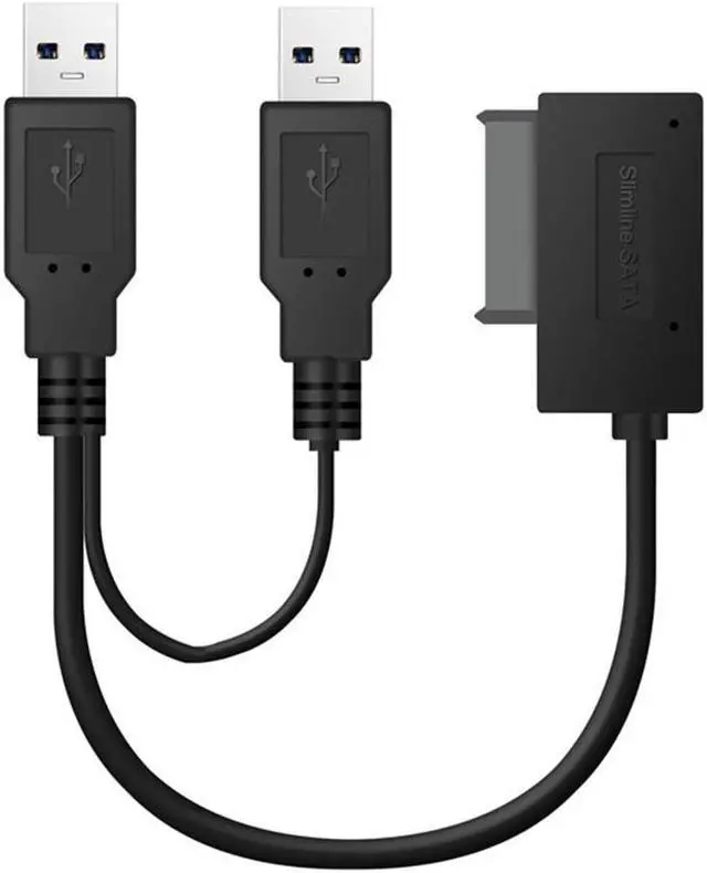 Main image of SATA 7+6Pin to USB Cable Adapter USB2.0 SATA Adapter 13Pin Laptop Converter