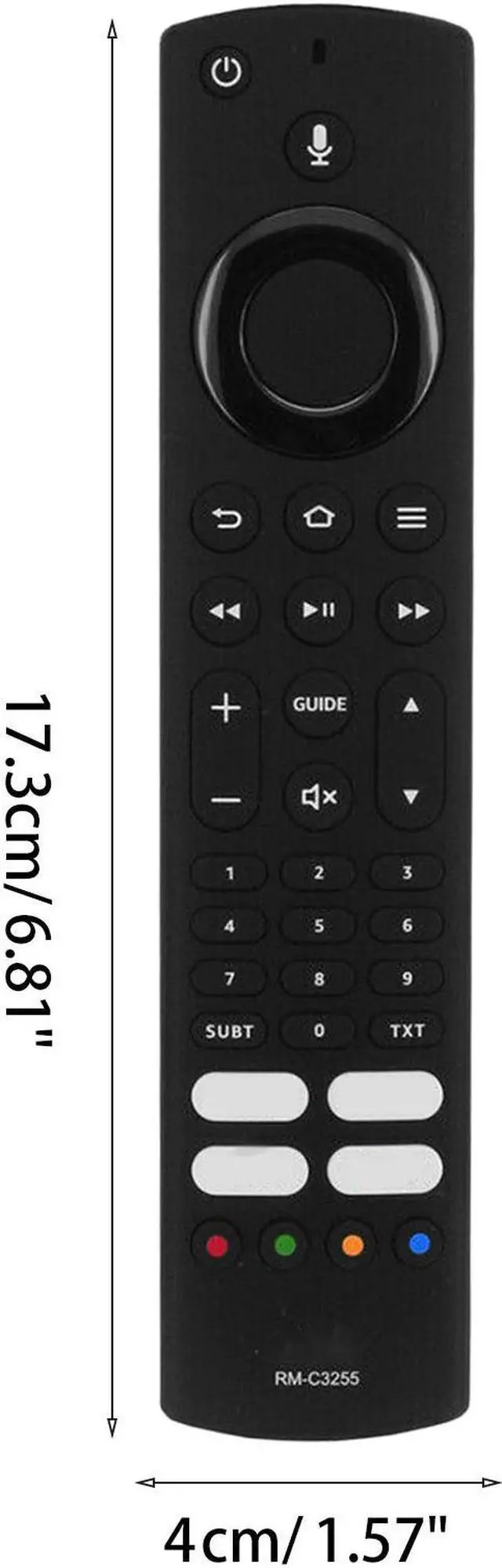 Alt view image 5 of 7 - Remote Controller Replacement Universal TV Remote for JVCAlexaFire TV RM-C3255