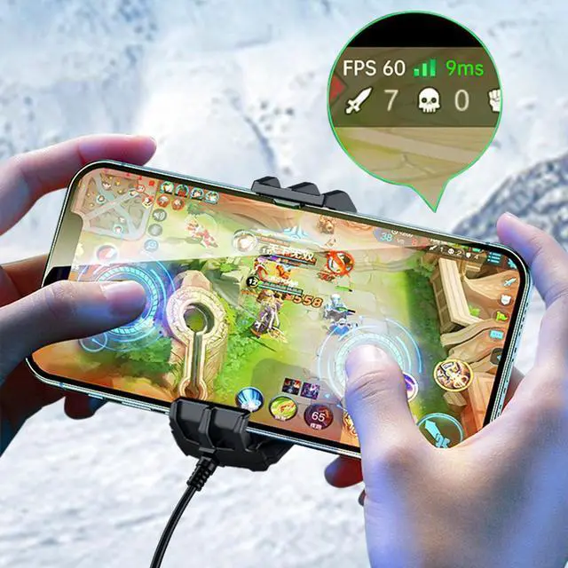 Alt view image 7 of 7 - Universal Mobile Phone Clip Heat Sink Phone Radiator Cooling Fan Heatsinks